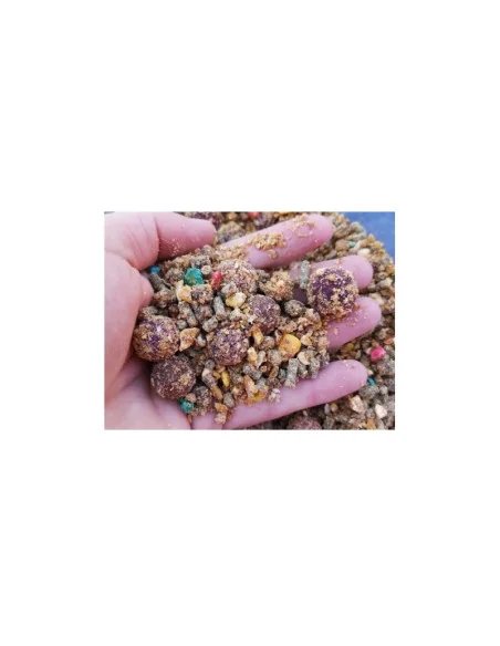 Dudi Bait The Complet Spod Mix 3kg Mister Dudi Mister Red Forest Squid Futter Mix in Kübel 4x World Winner